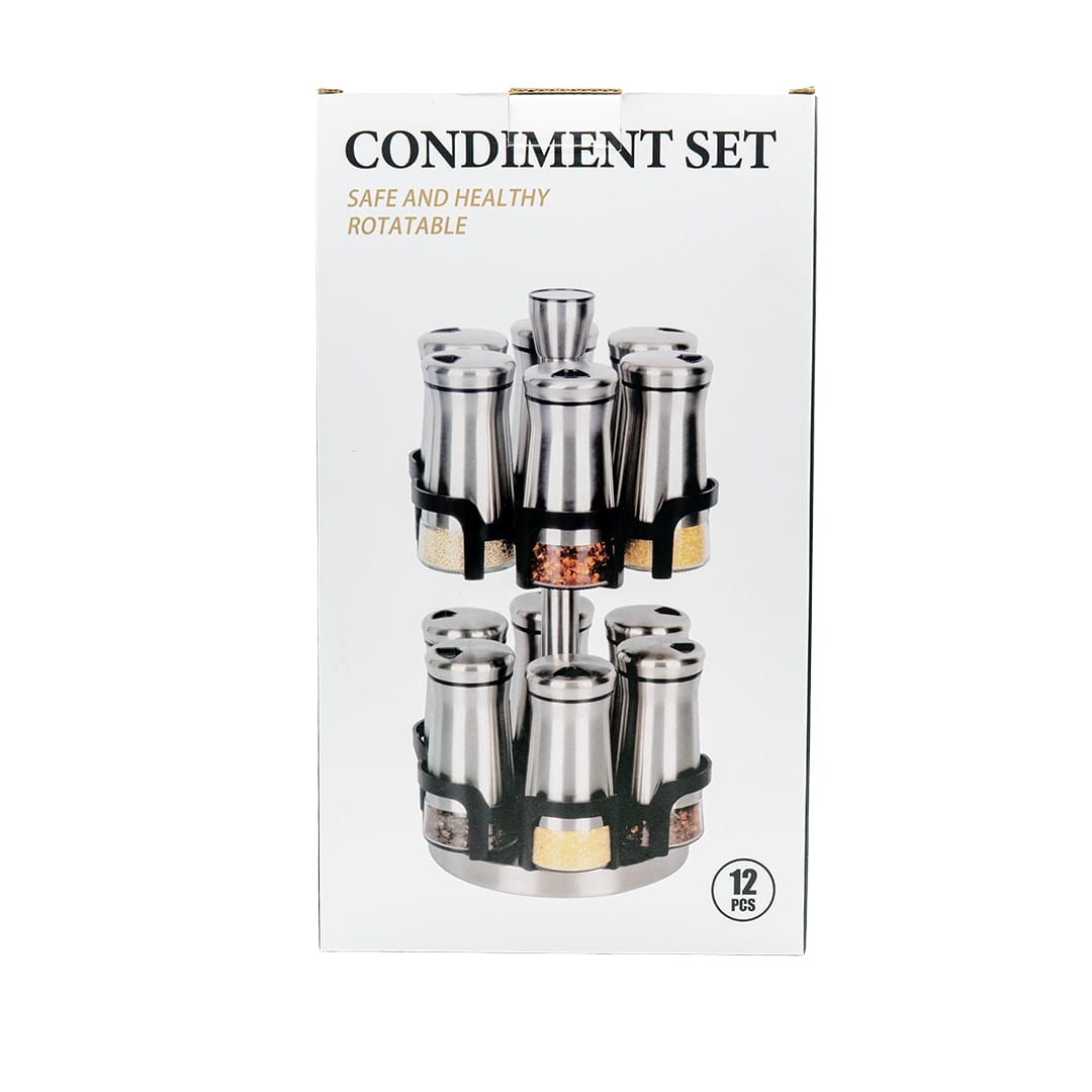 Set Condiments Rotatif Marbré – Image 6