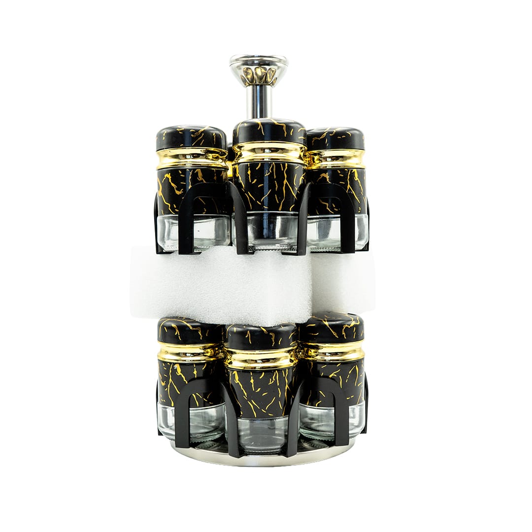 Set Condiments Rotatif Marbré – Image 5